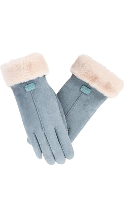 Zwarte Winterhandschoenen met Touchscreen - Eva