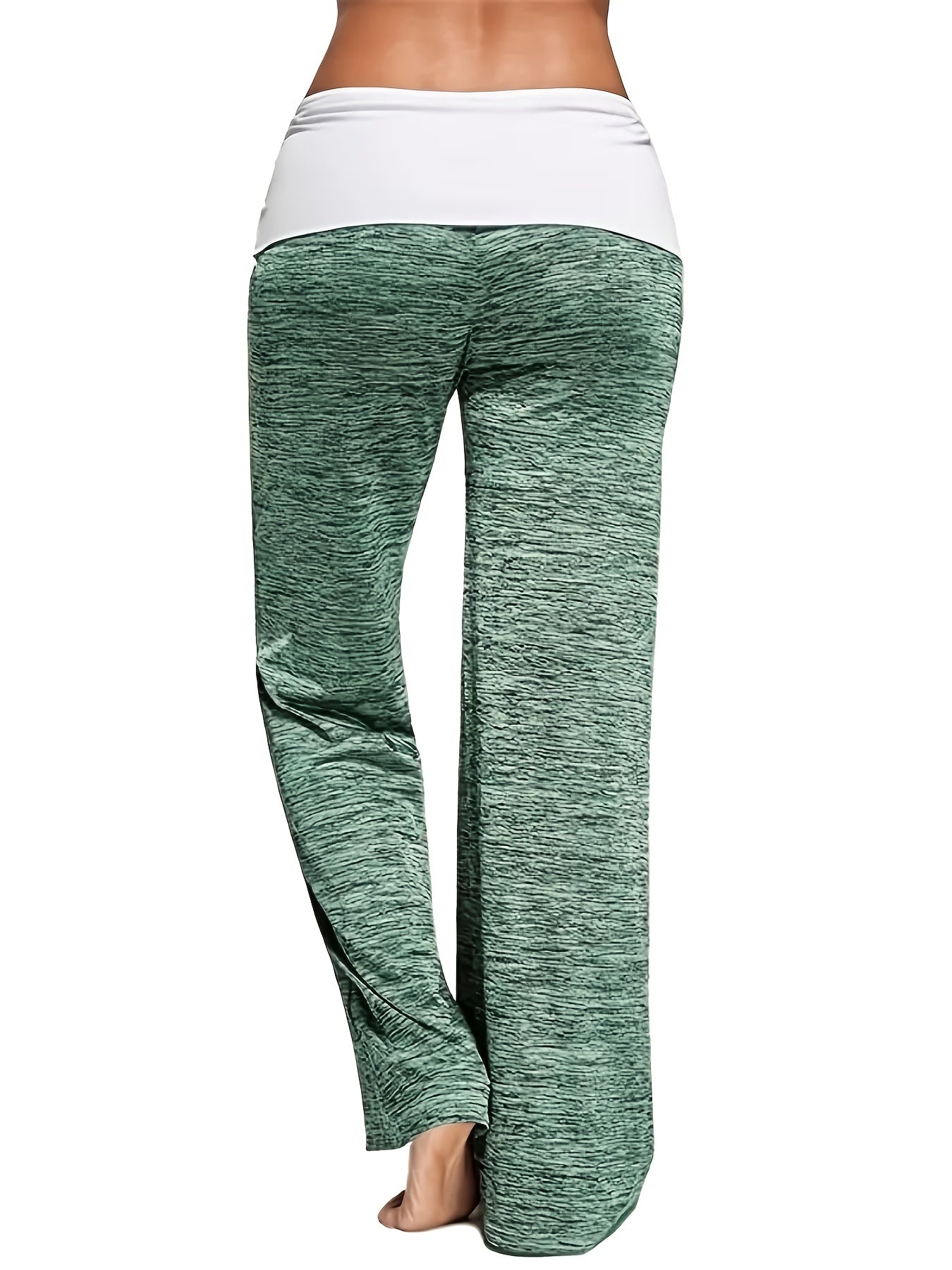 Grijze Colorblock Broek met Trekkoord - Jade