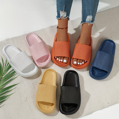 Zwarte Orthopedische Kussen Slippers - Nova