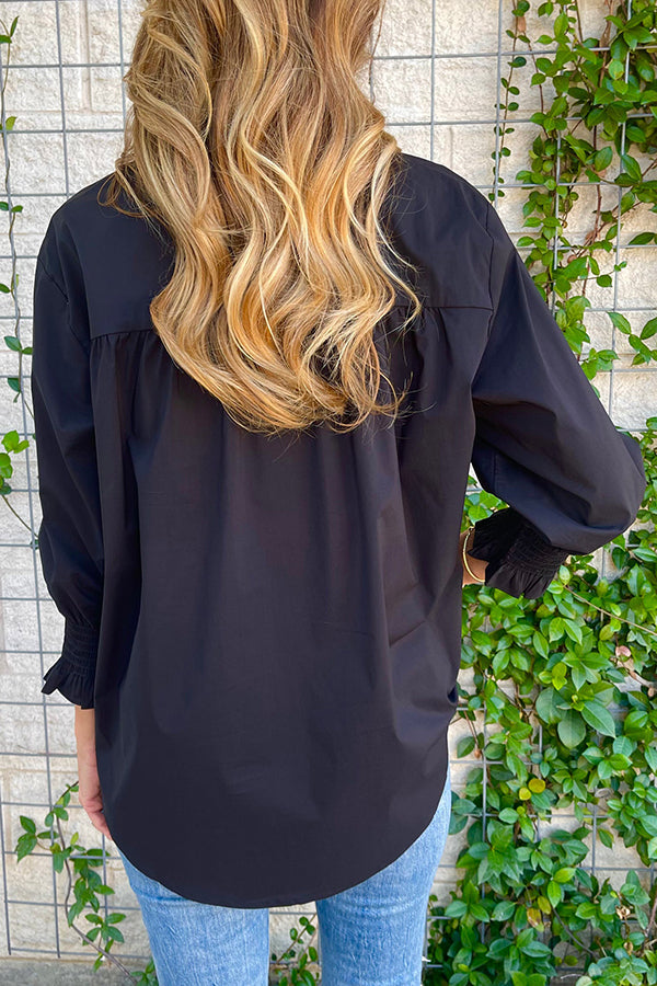 Elegante, trendy oversize damesblouse - comfort ontmoet stijl