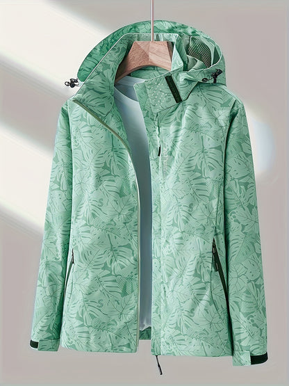 Dames Outdoor Camouflage Jas - Jade