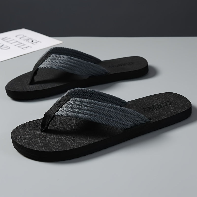 Zwarte Comfortabele Teenslippers - Joris