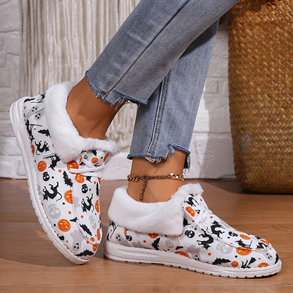 Zwarte Orthopedische Halloween Loafers - Pippa