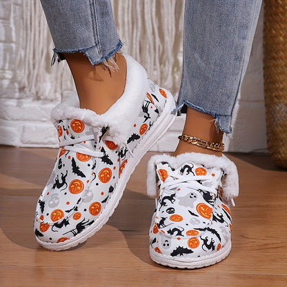 Zwarte Orthopedische Halloween Loafers - Pippa