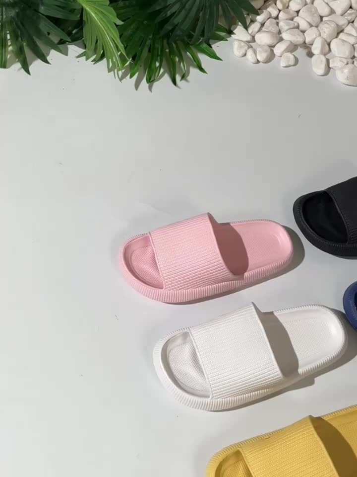 Zwarte Orthopedische Kussen Slippers - Nova