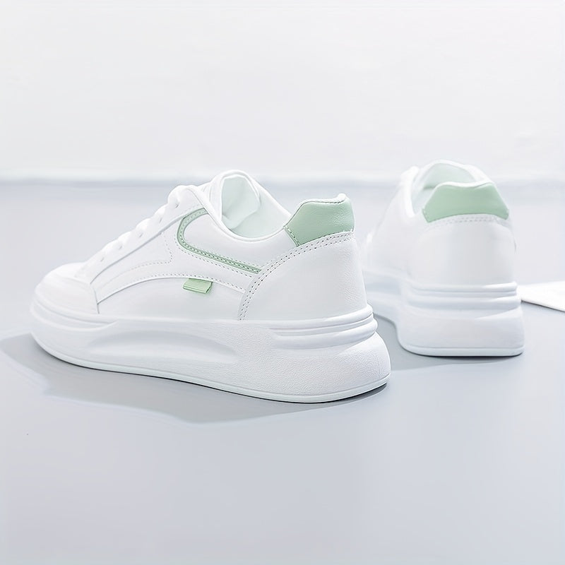 Groene Platform Sneakers - Isa