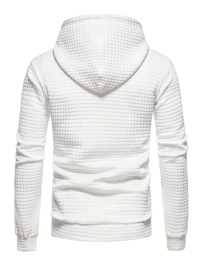 Witte Waffle Hoodie - Finn