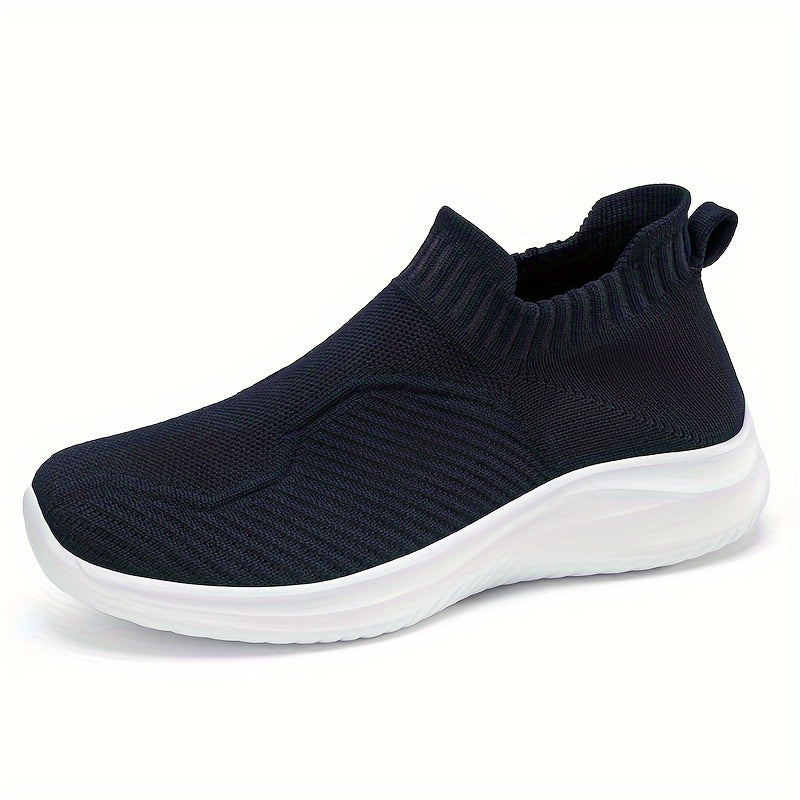 Zwarte Orthopedische Slip-On Sneakers voor Dames – Eva