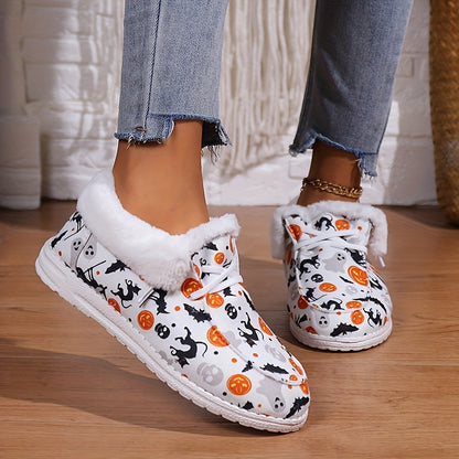 Zwarte Orthopedische Halloween Loafers - Pippa