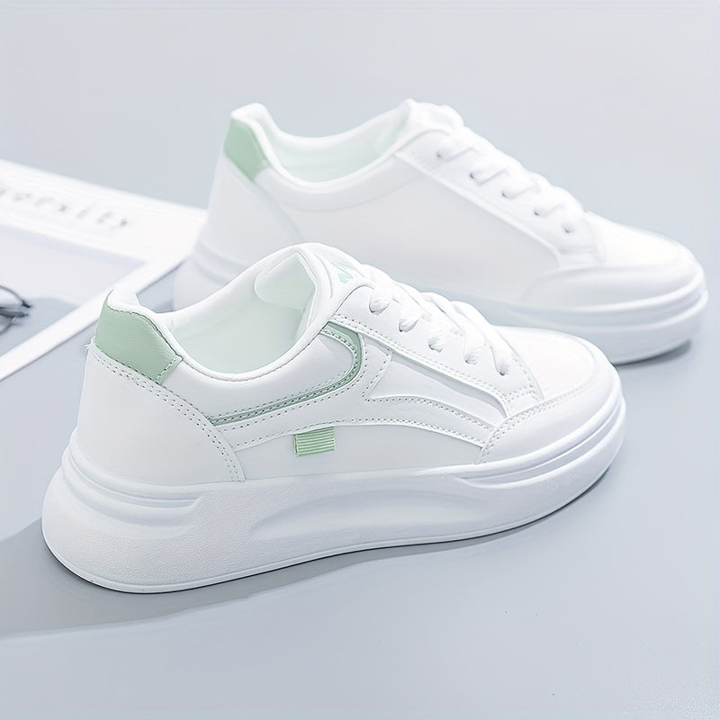 Groene Platform Sneakers - Isa