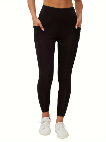 Zwarte Fleece Thermo Legging - Lara