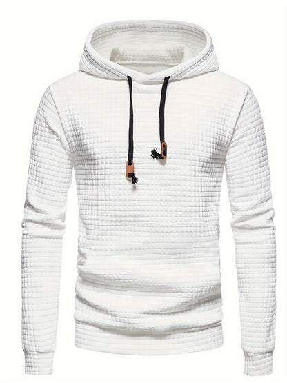 Witte Waffle Hoodie - Finn