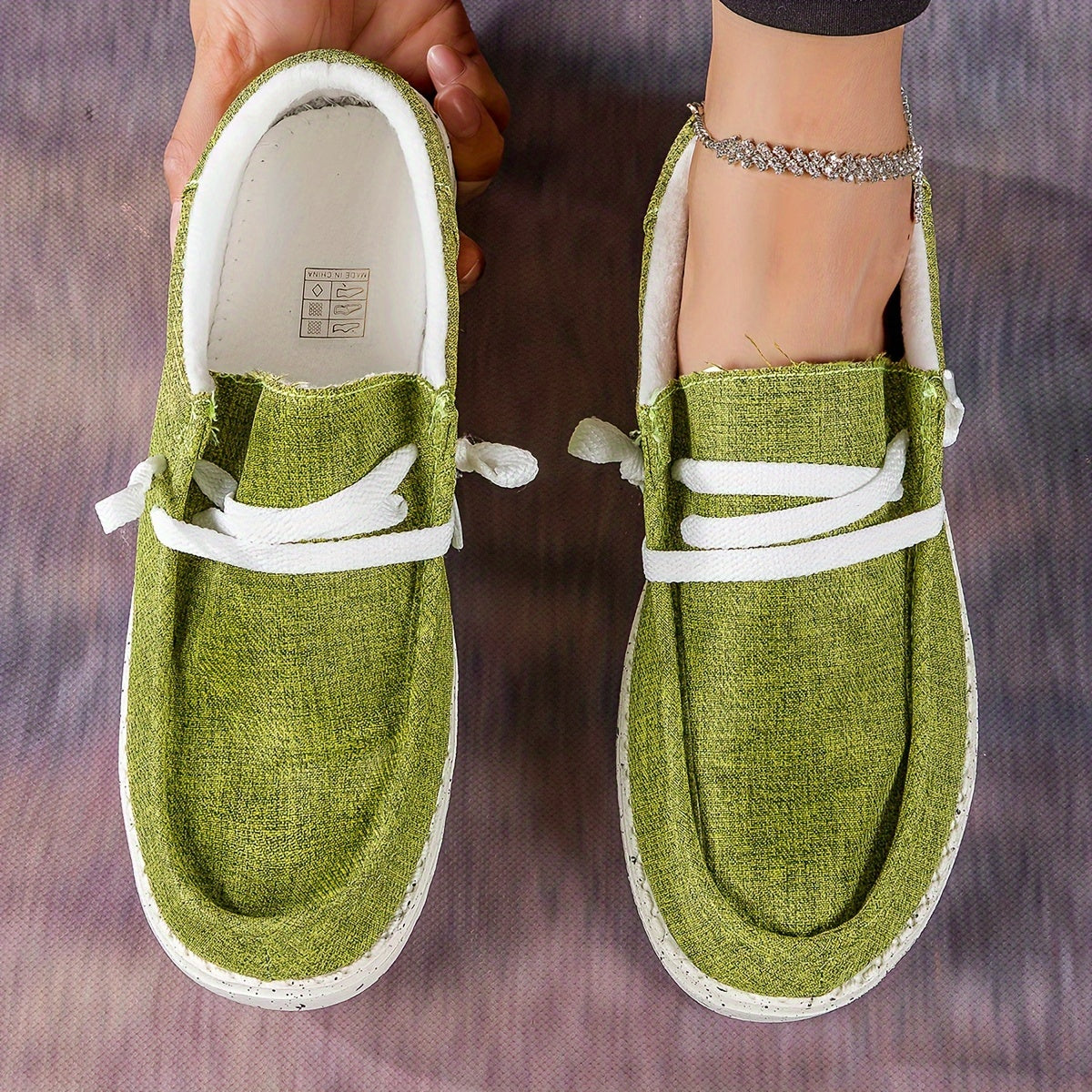 Khaki Orthopedische Loafers - Sofie