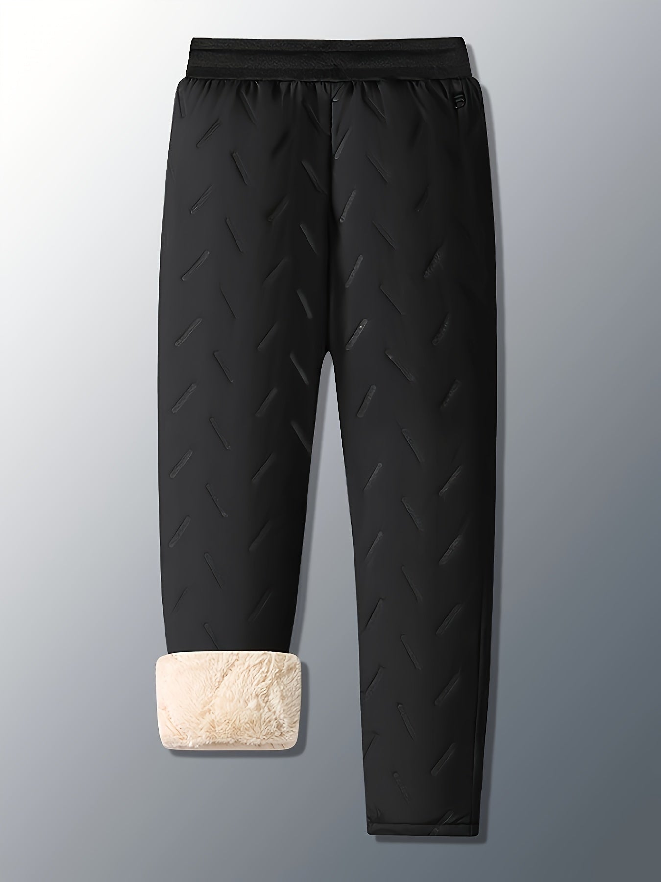 Grijze Thermische Fleece Broek - Lucas