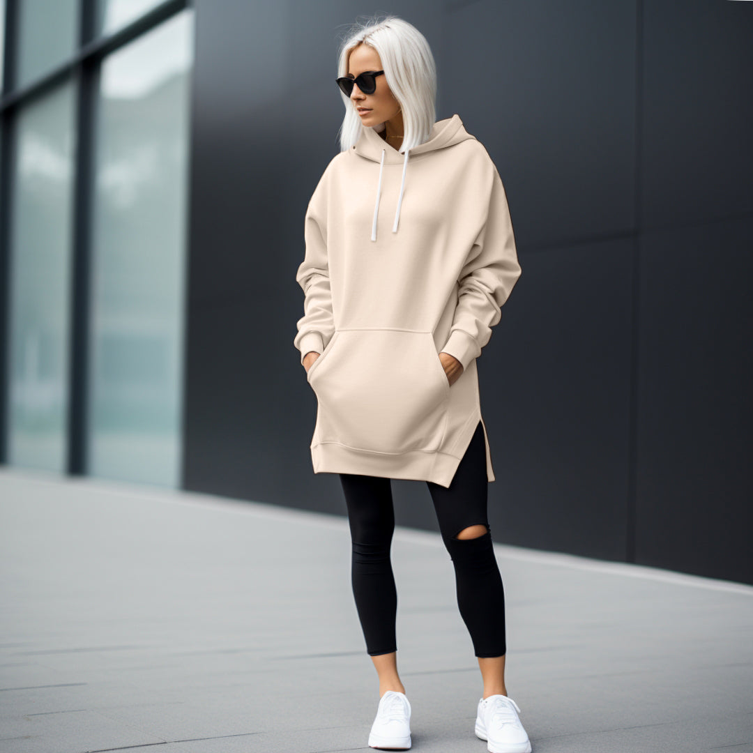 Oversized hoodiejurk: comfortabel en stijlvol