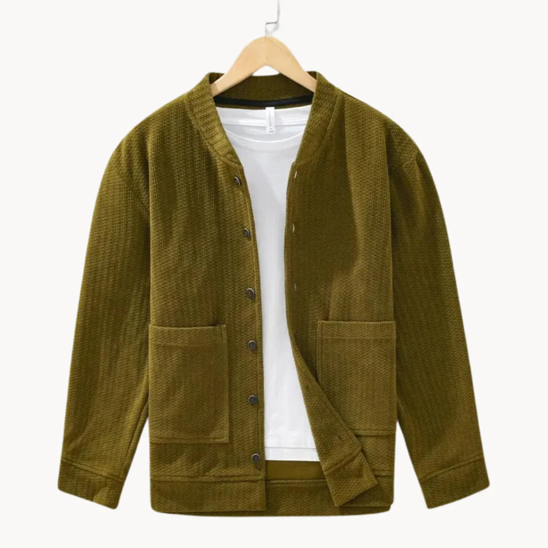 Zwart Corduroy Vest - Leandro