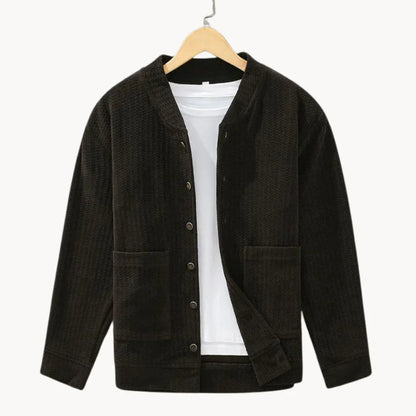 Zwart Corduroy Vest - Leandro