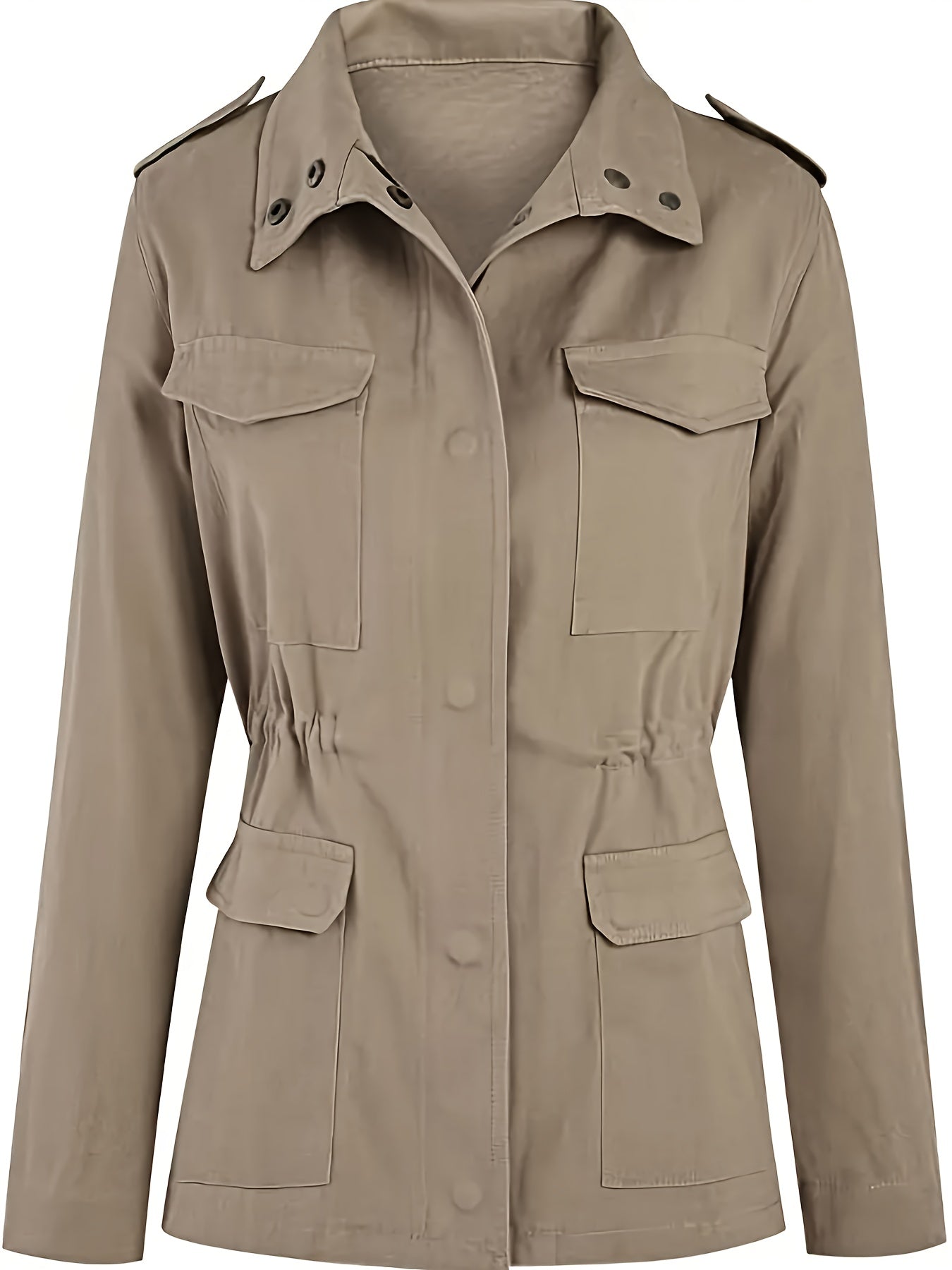 Dames Utility Parka Jas - Noor