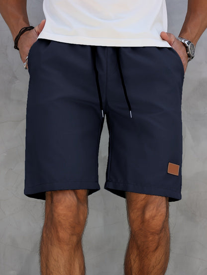 Marineblauwe Casual Zomershorts - Finn