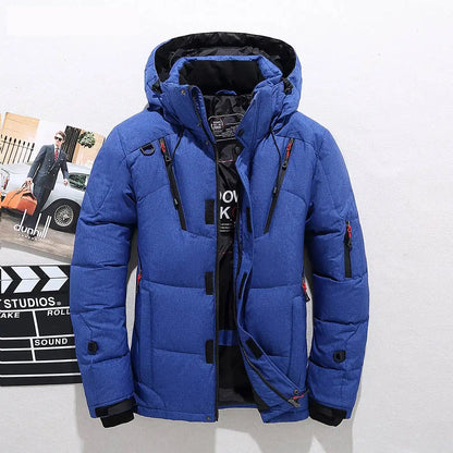 Oranje Mountain Puffer Jas - Lucas