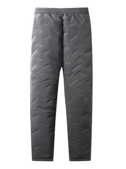 Grijze Thermische Fleece Broek - Lucas