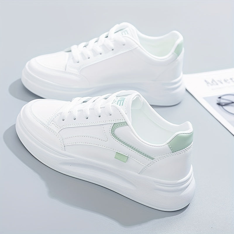 Groene Platform Sneakers - Isa