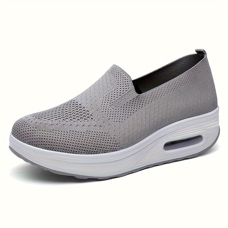 Zwarte Orthopedische Knit Sneakers – Sofie