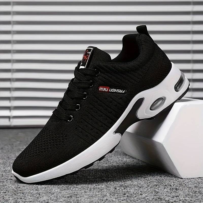 Zwart-Rode Orthopedische Sneakers voor Heren – Tom