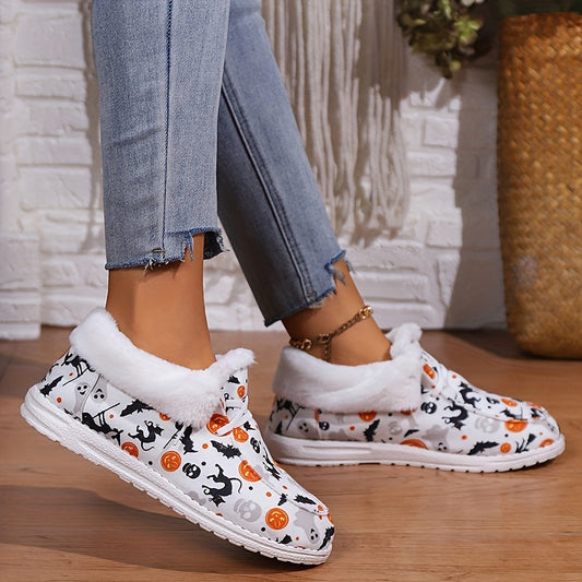 Zwarte Orthopedische Halloween Loafers - Pippa