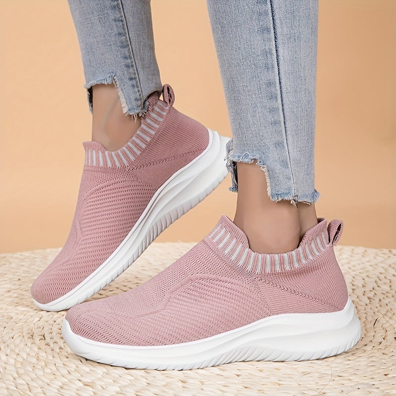 Zwarte Orthopedische Slip-On Sneakers voor Dames – Eva