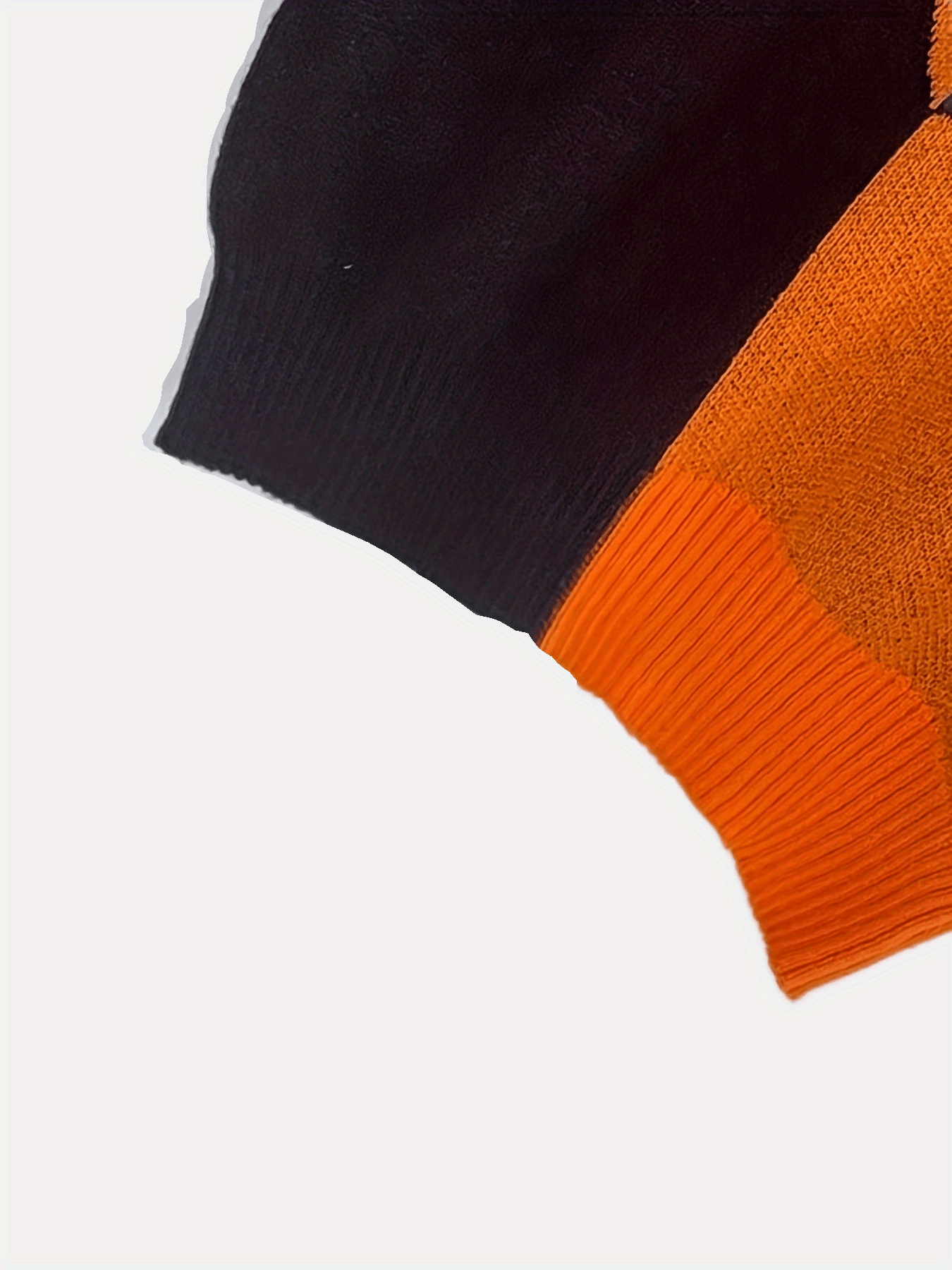 Oranje Halloween Pompoen Sweaterjurk - Fleur