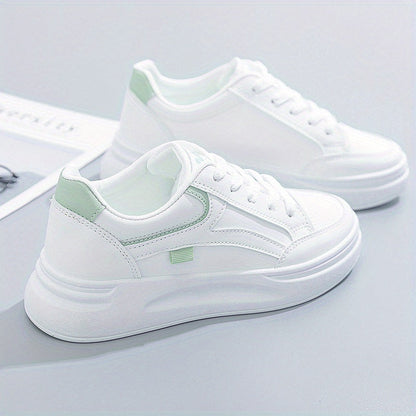 Groene Platform Sneakers - Isa