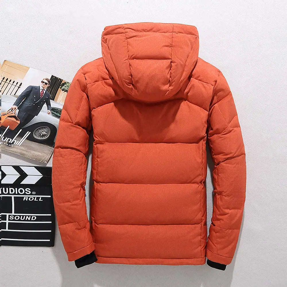 Oranje Mountain Puffer Jas - Lucas